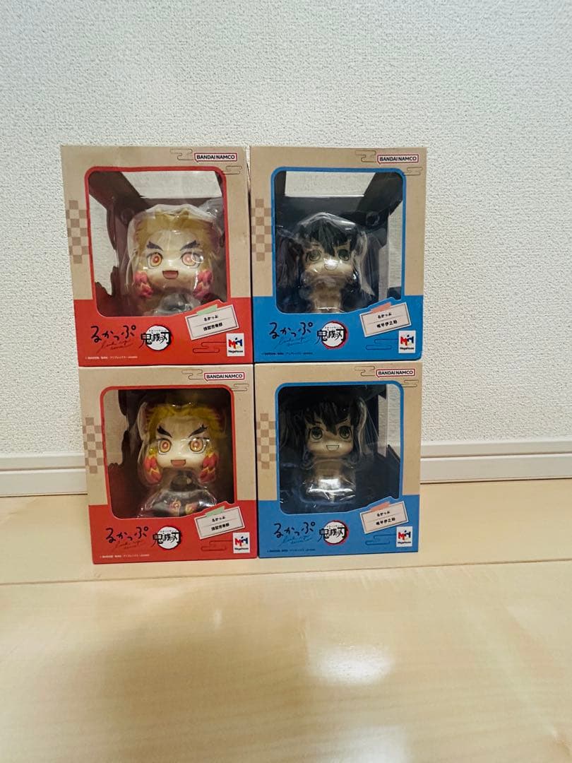 即購入可　鬼滅の刃　煉獄杏寿郎　嘴平伊之助　るかっぷ　新品未開封　各2個