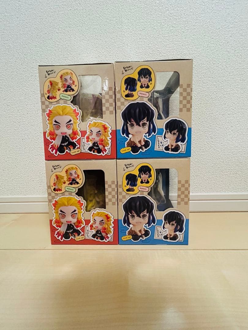 即購入可　鬼滅の刃　煉獄杏寿郎　嘴平伊之助　るかっぷ　新品未開封　各2個