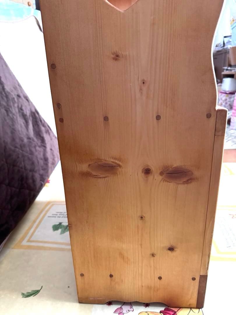 りんラガディ アン＆アンディ トールペイント 木製シェルフ 大型 木製棚