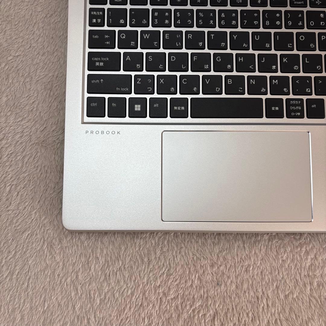 超美品HP ProBook 12世代 i7 高級軽型ノートPC 32GB 512