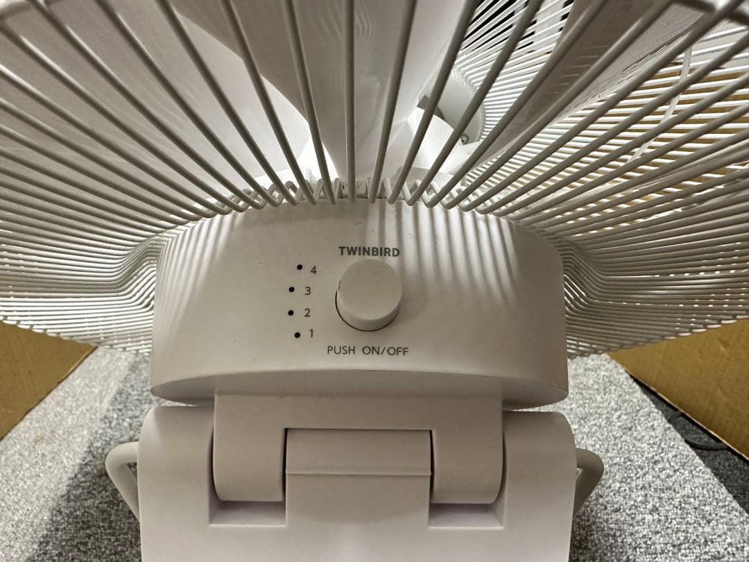 2024年TWINBIRD サーキュレーター KJ-D783 ホワイト