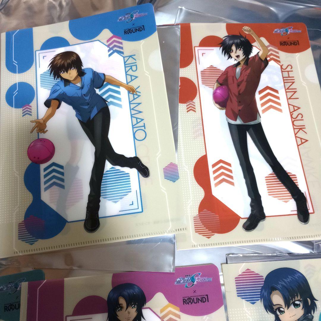 ガンダムSEED　FREEDOM　ラウンドワン　クリアファイル　アスラン　特典