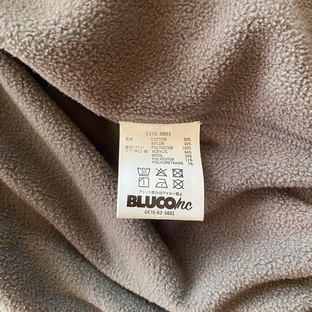 日*式様 BLUCO ブルコ 60/40シェルジャケット 黒 L フリースインナ