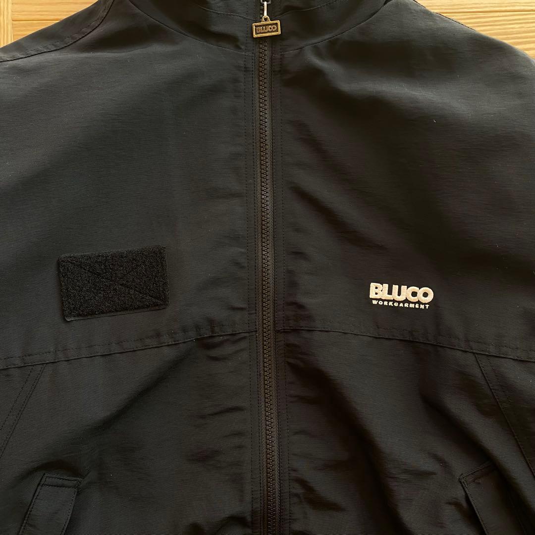 日*式様 BLUCO ブルコ 60/40シェルジャケット 黒 L フリースインナ