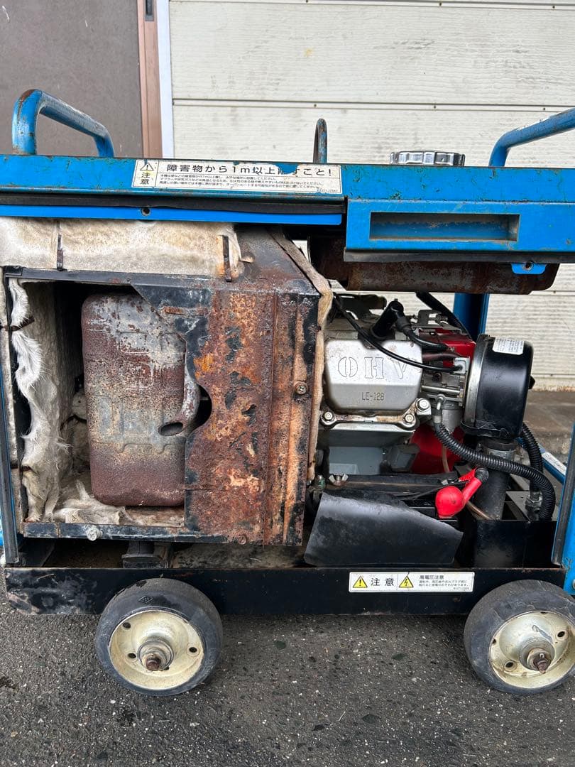 K3 ★ツルミHPJ-5ESM高圧洗浄機防音ガン・高圧ホース・給排水ホースセット