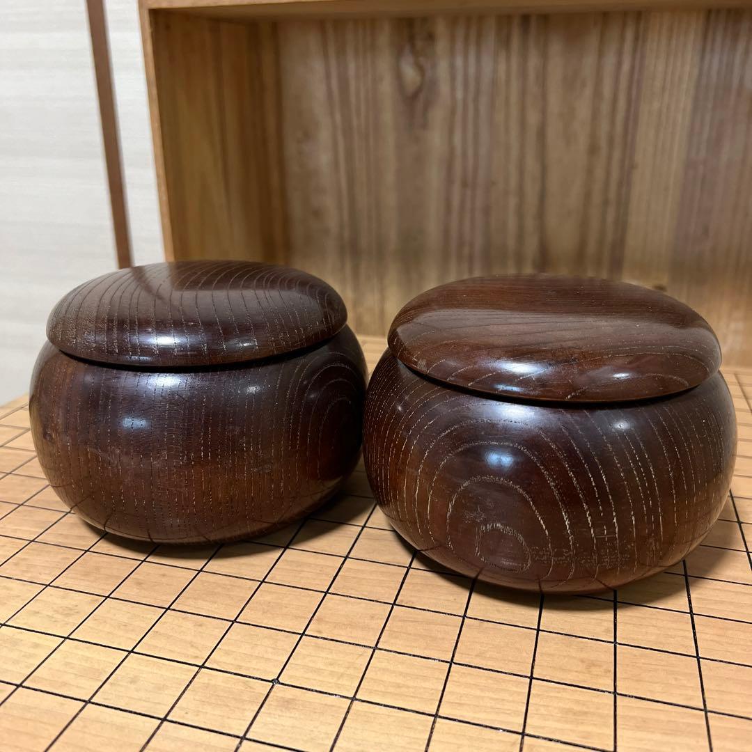 囲碁セット　木製・貝石製