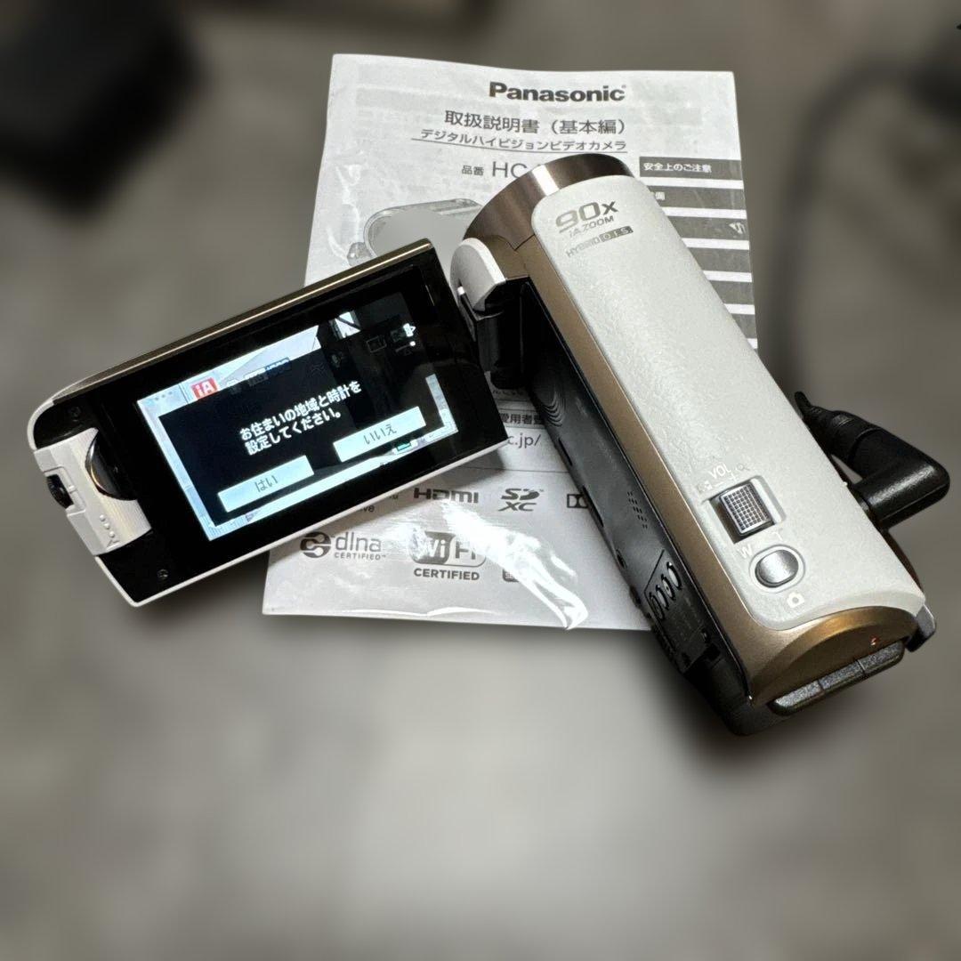 ほぼ未使用　【卒業・卒園式におすすめ】HC-W580M ビデオカメラ