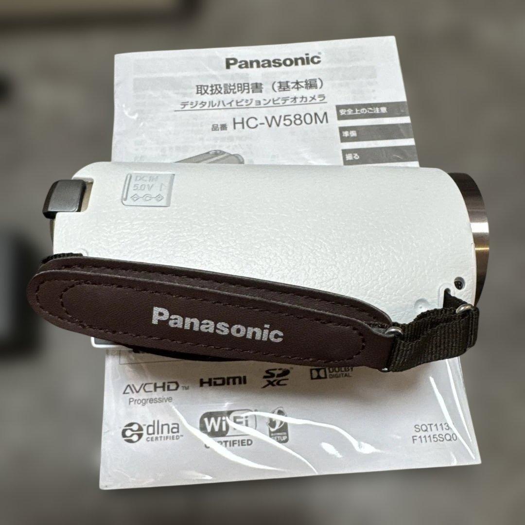ほぼ未使用　【卒業・卒園式におすすめ】HC-W580M ビデオカメラ