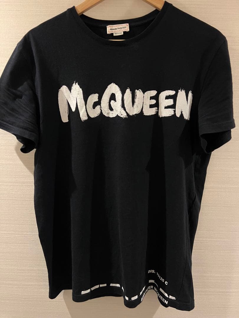 【RUBY】Alexander McQueen ブラック Tシャツ 半袖