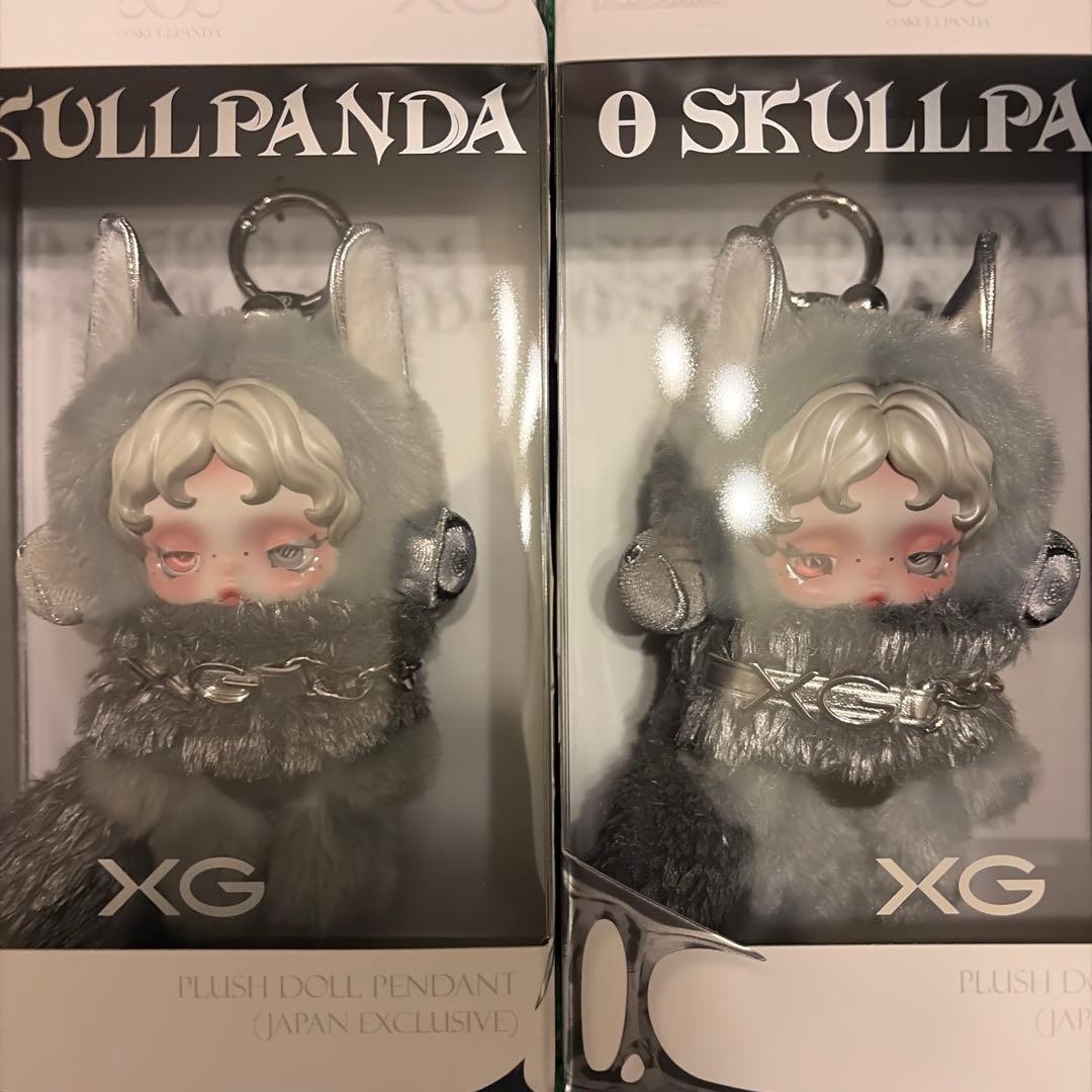 【正規品】SKULLPANDA × XGコラボ 日本限定スカルパンダ 2体セット