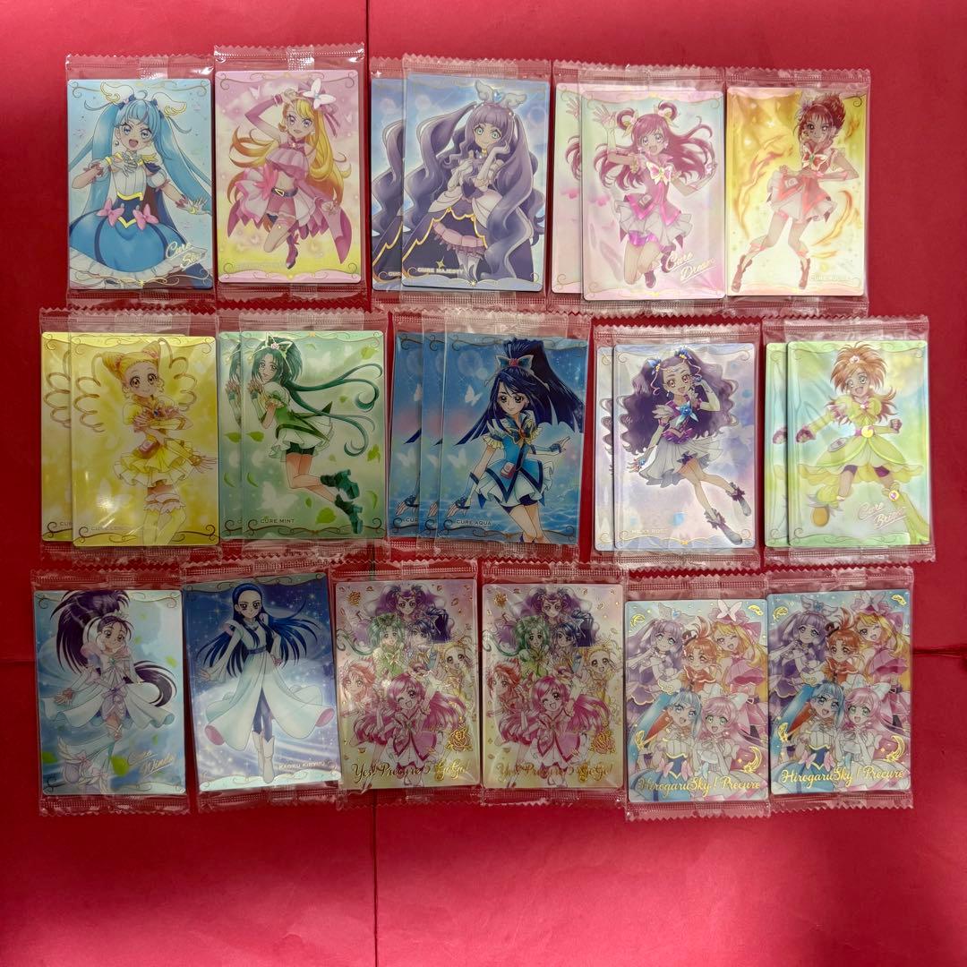 新品 プリキュア ウエハース セット N R SR HR SSR まとめ売り