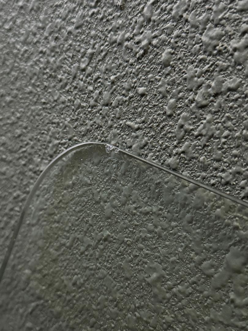 スペースエイジ　ガラストップテーブル