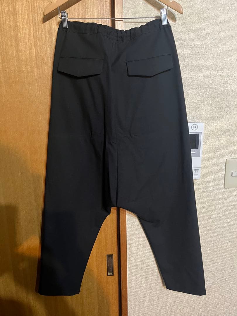 Ground Y ギャバジン サルエルパンツ ブラック 1 yohji