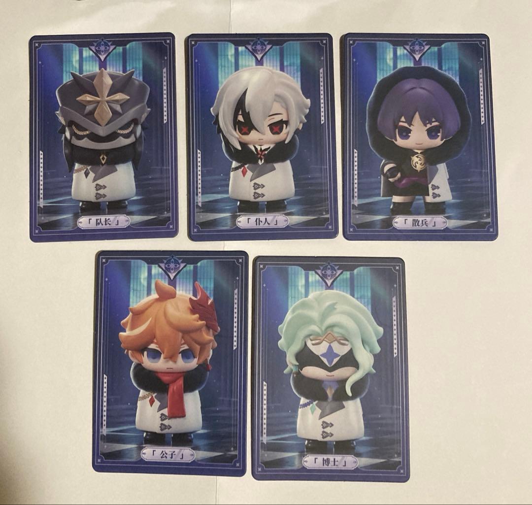 原神　ファデュイ執行官コレクションフィギュア　5点セット