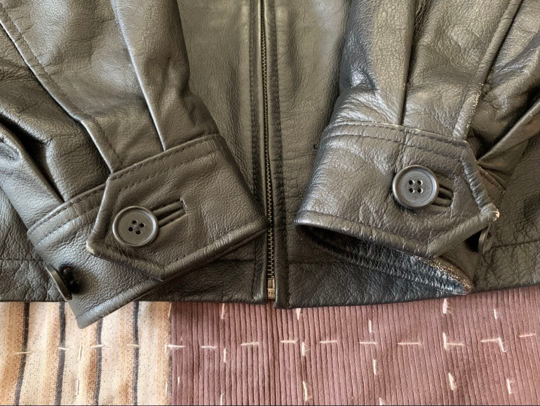 名作 90s 00s old gap vtg レザージャケット オールドギャップ