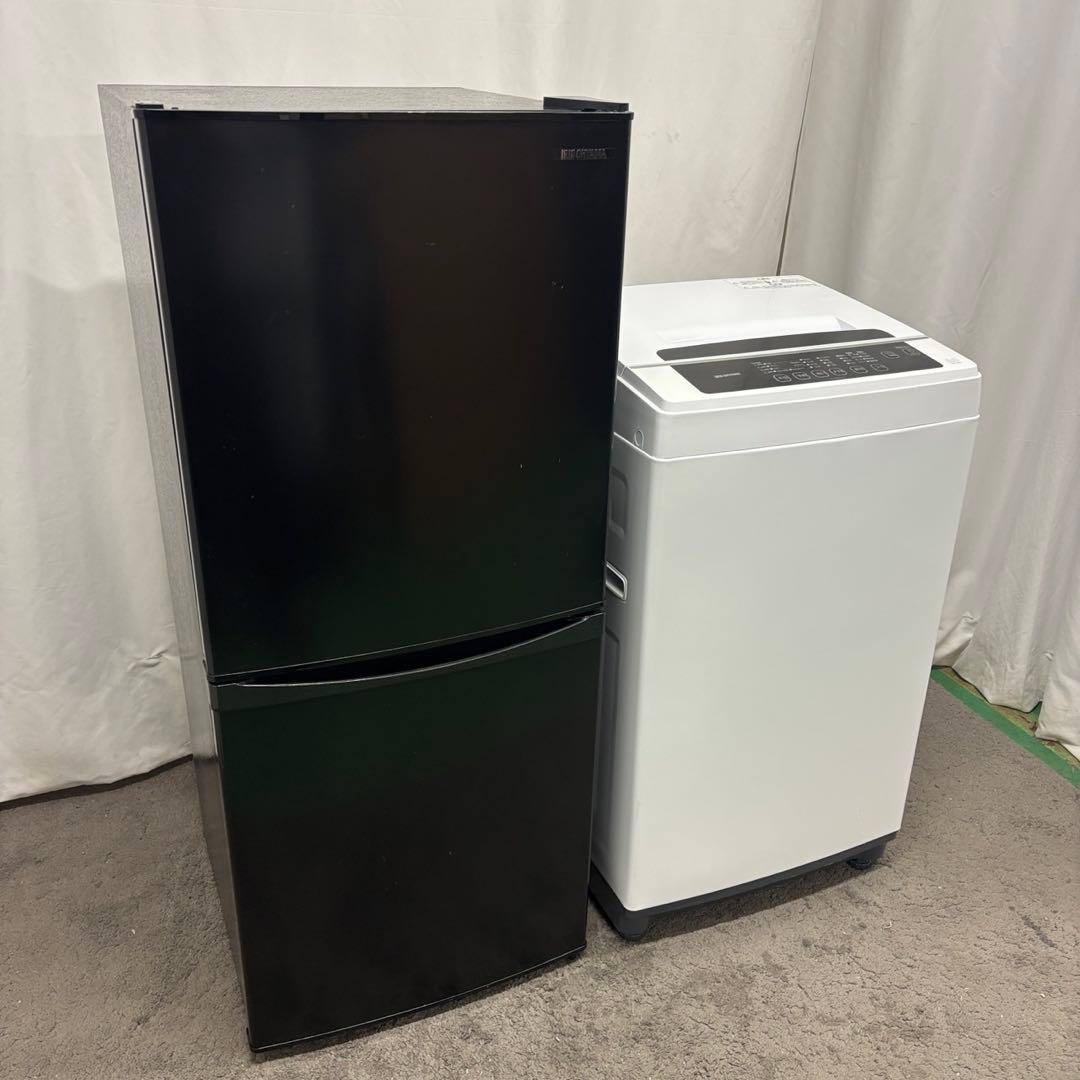 ★63　冷蔵庫　洗濯機　アイリスオーヤマ　一人暮らしセット　安い　綺麗　設置無料