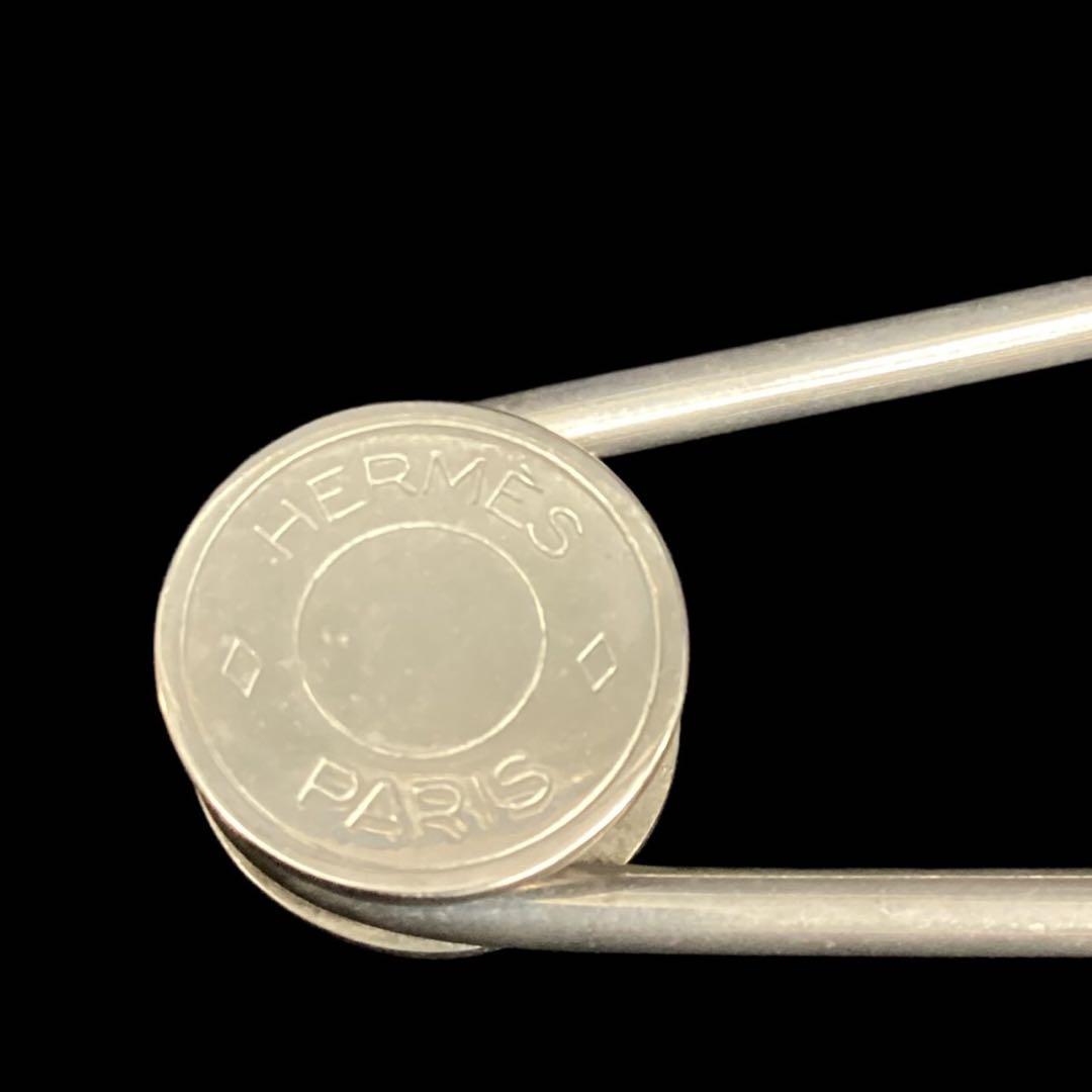 ★HERMES★ ピンブローチ★シルバー【エルメス】