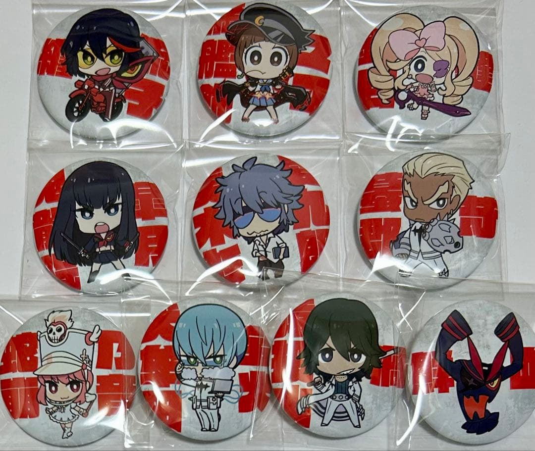 キルラキル 缶バッジ コンプセット