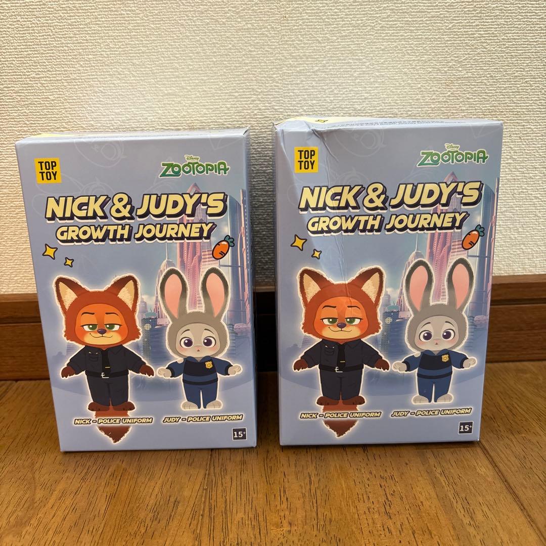TOP TOY ズートピア ぬいぐるみ 新品未開封 2つセット