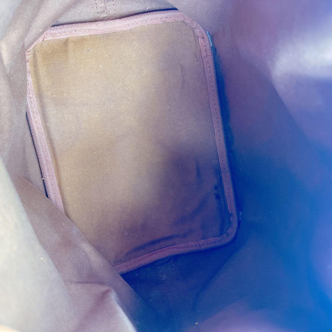 ルイヴィトン　モノグラム　巾着　ショルダーバッグ　プチノエ