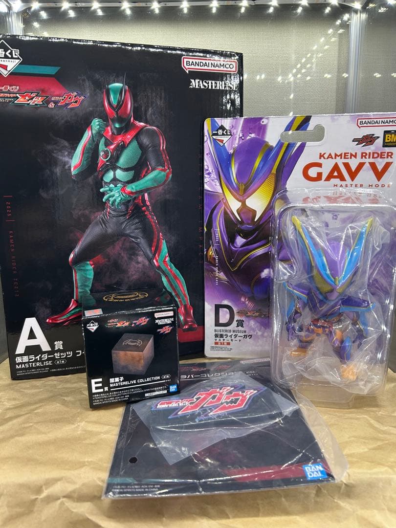 一番くじ 仮面ライダーゼッツ A賞 D賞 E賞 セット