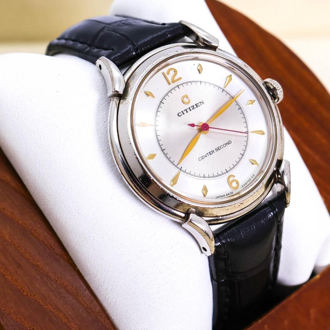 稼働 CITIZEN center second 腕時計 SV925 1969