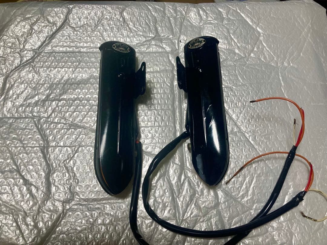 アポロウィンカー（矢羽根式方向指示器） 純正12v仕様 当時レア物 配線図付き