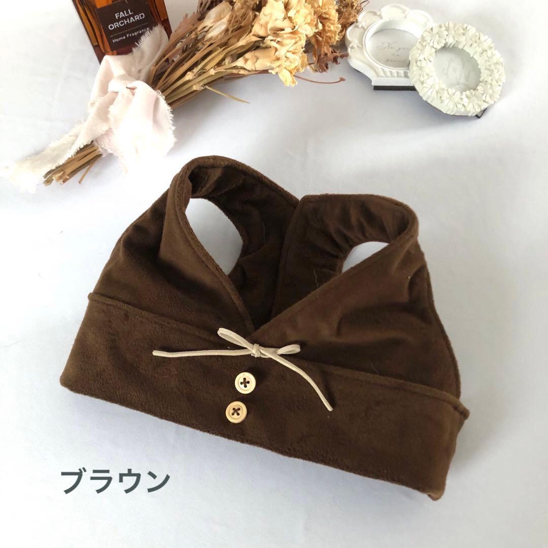 ハンドメイド　ベスト付きシャーリングワンピース　オーダー小型犬