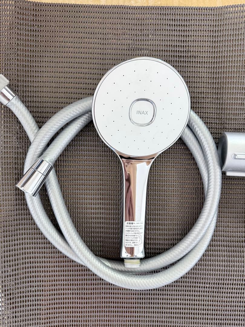 シルバー シャワーヘッド 約1.5mホース付き