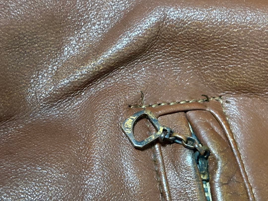 ヴィンテージ　スポーツジャッケットホースハイド　40s 50sタロン talon