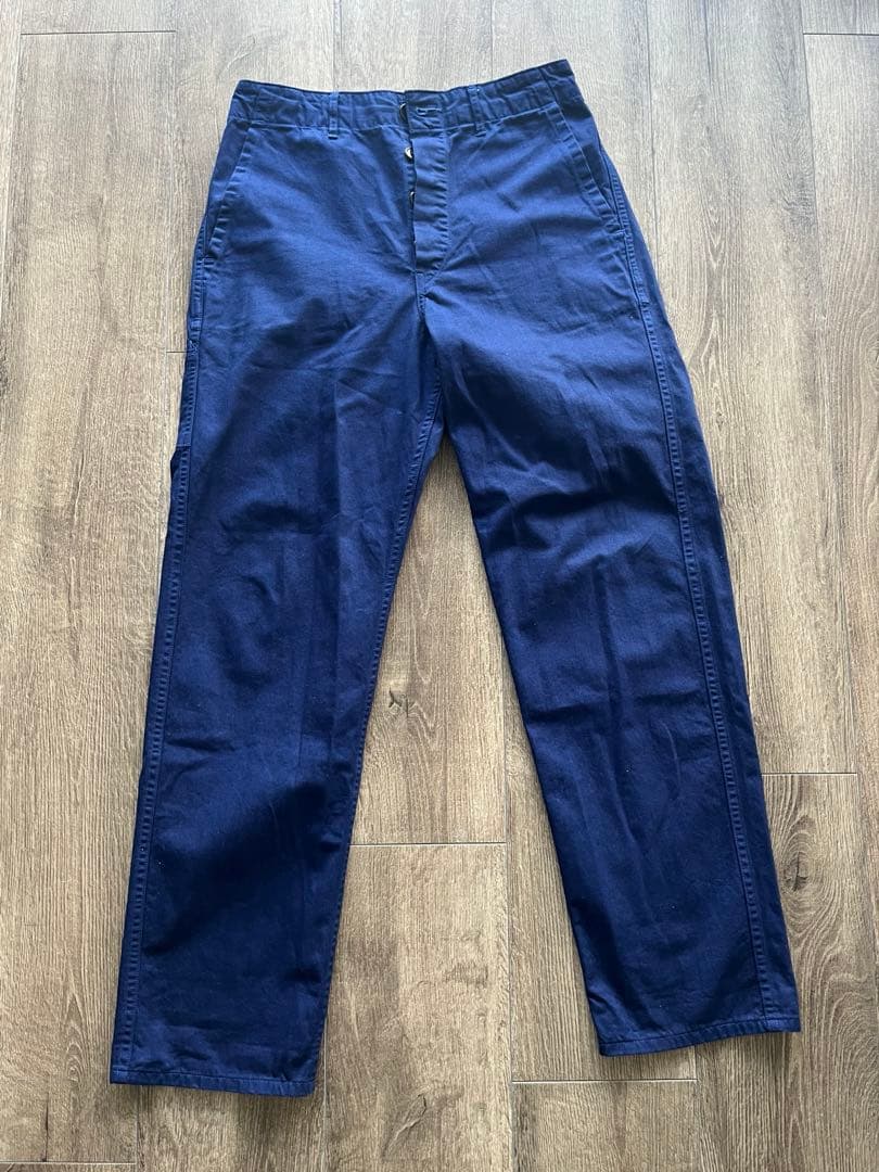 orSlow ネイビー ワークパンツMサイズ