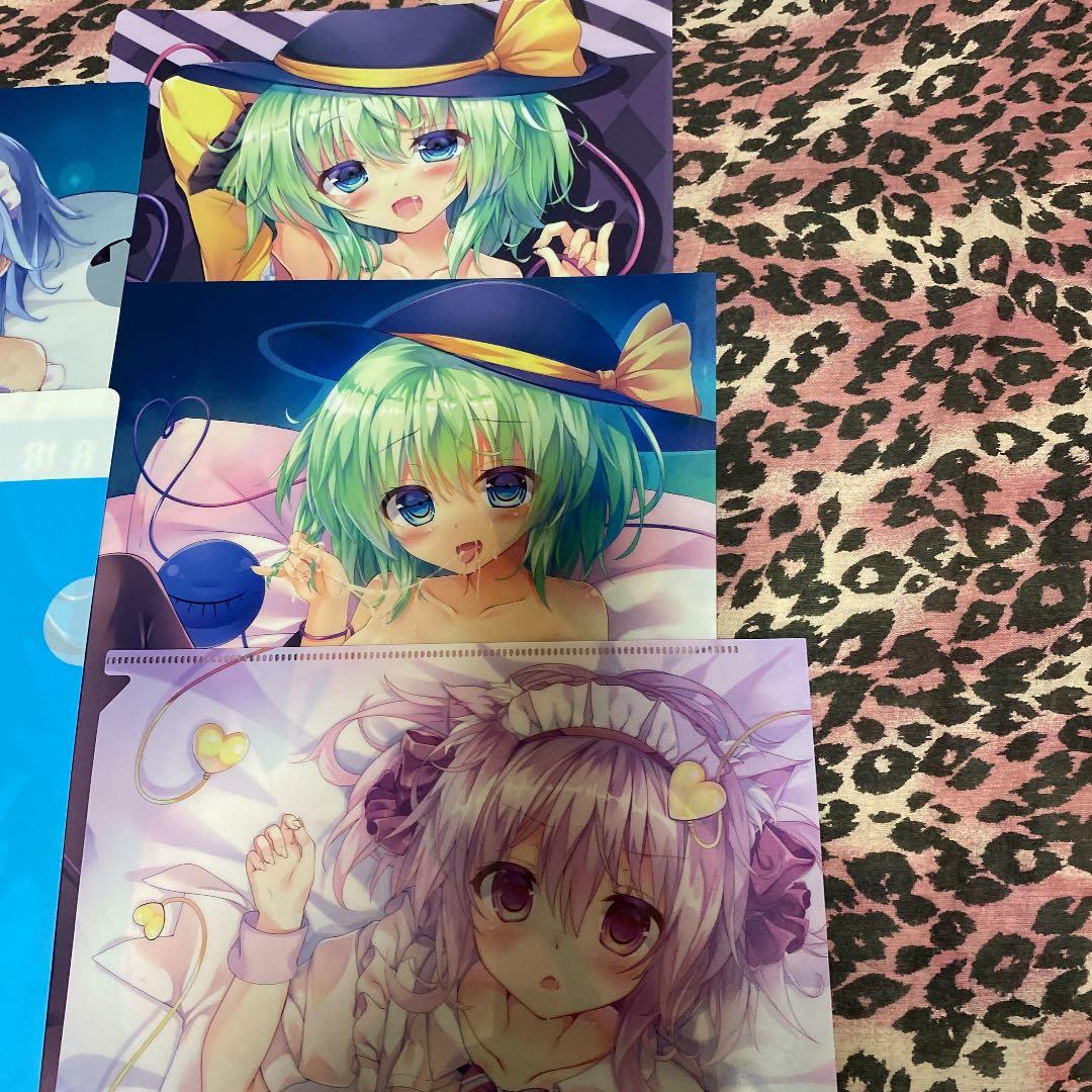 東方project 美少女　希少品　クリアファイル　セット　K99