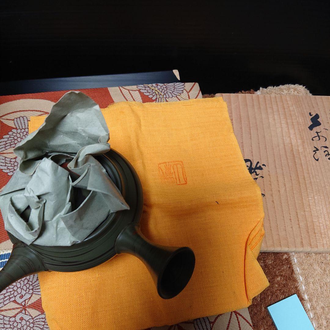 珍しい常滑焼朱泥、窯変、急須