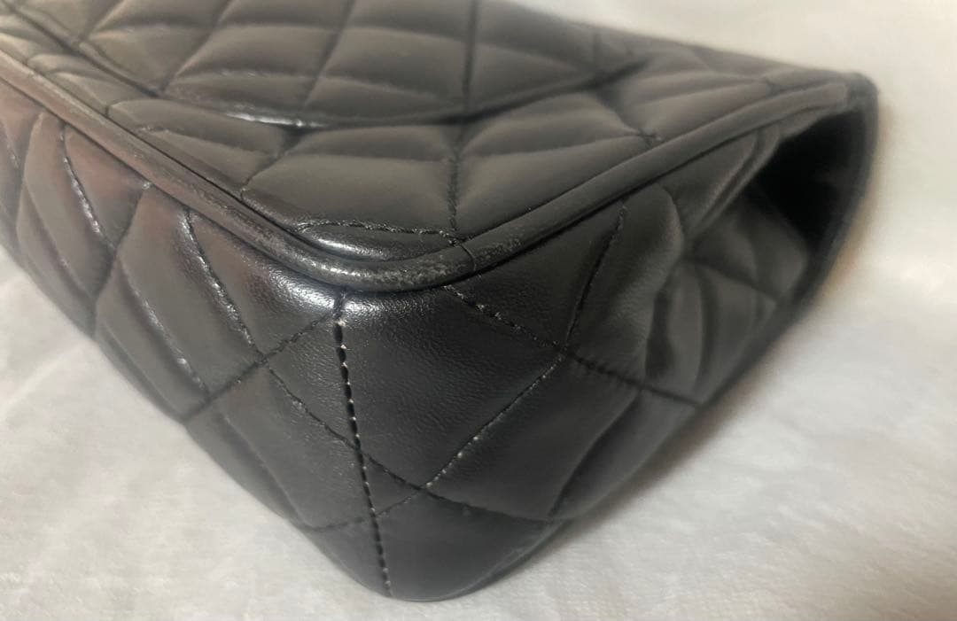 ひ*り様 Givenchy 黒いキルティングショルダーバッグ