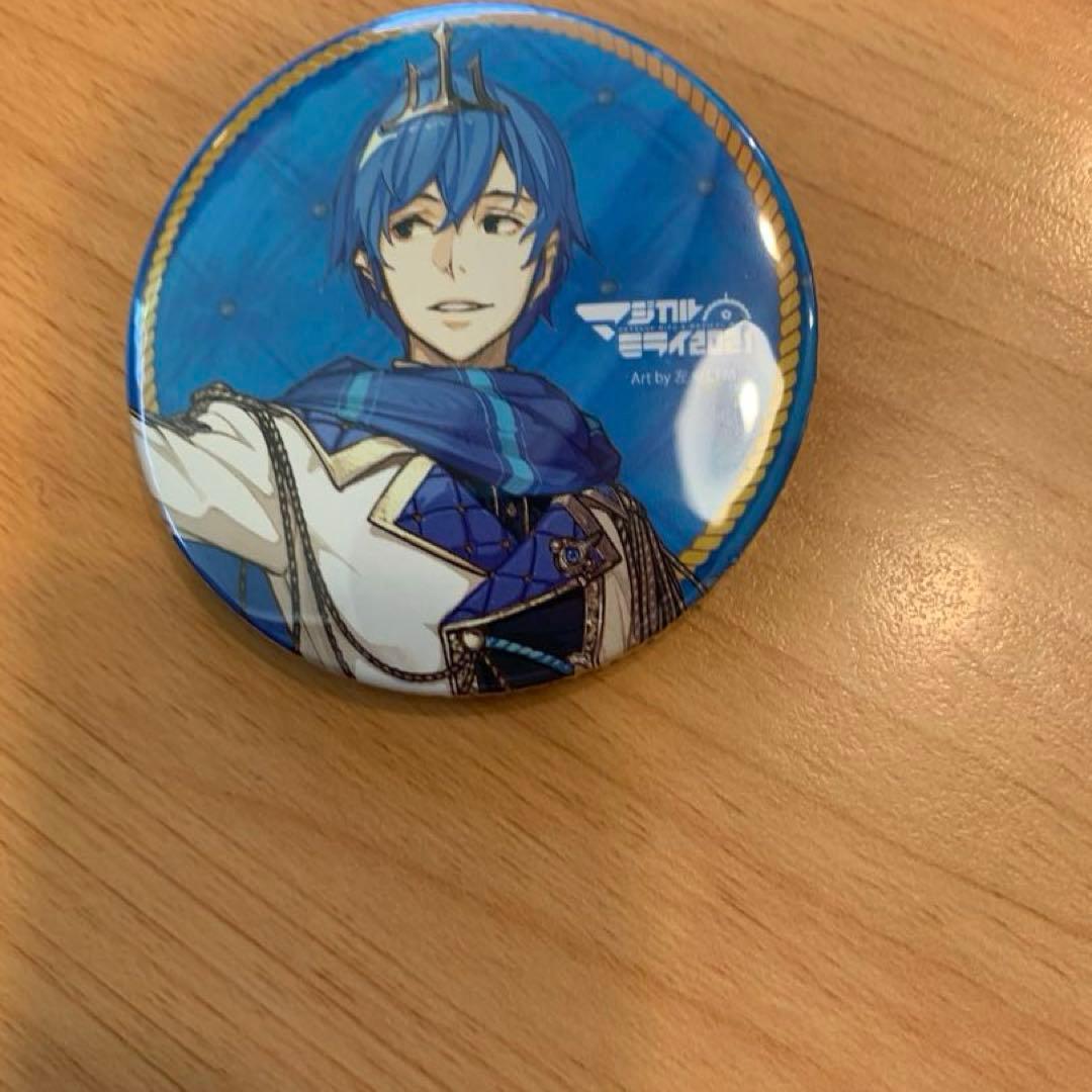 マジカルミライ2021 KAITO 缶バッジ