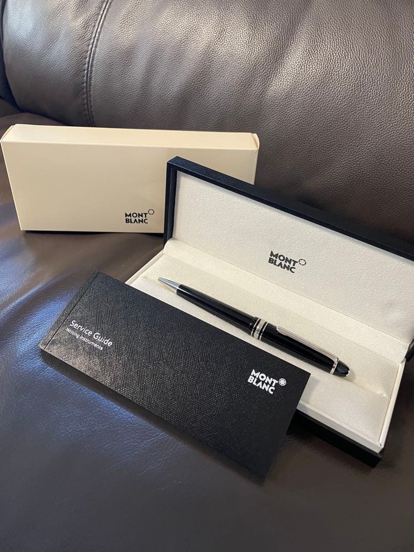 ◾️プラチナ◾️モンブラン ミッドサイズ◾️ボールペン◾️化粧箱、サービスガイド冊子付