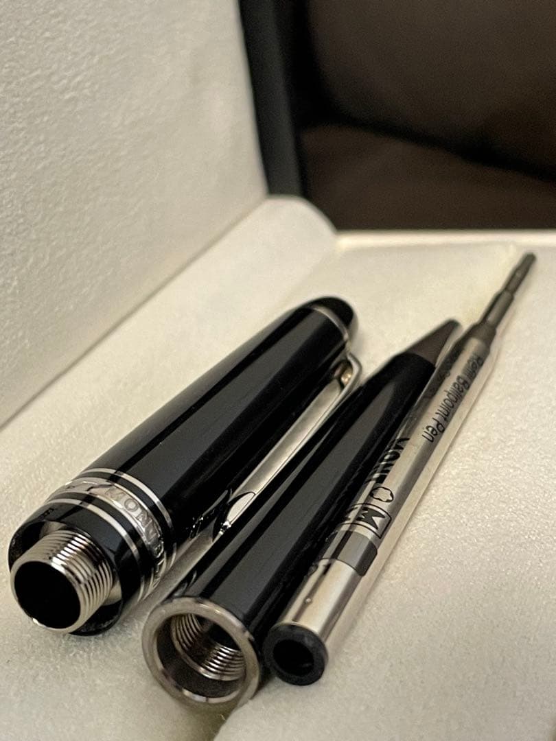 ◾️プラチナ◾️モンブラン ミッドサイズ◾️ボールペン◾️化粧箱、サービスガイド冊子付