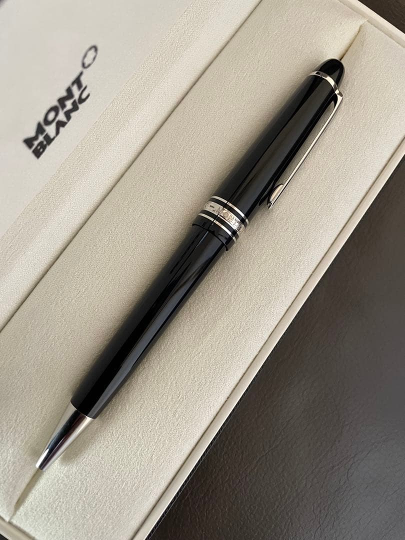 ◾️プラチナ◾️モンブラン ミッドサイズ◾️ボールペン◾️化粧箱、サービスガイド冊子付