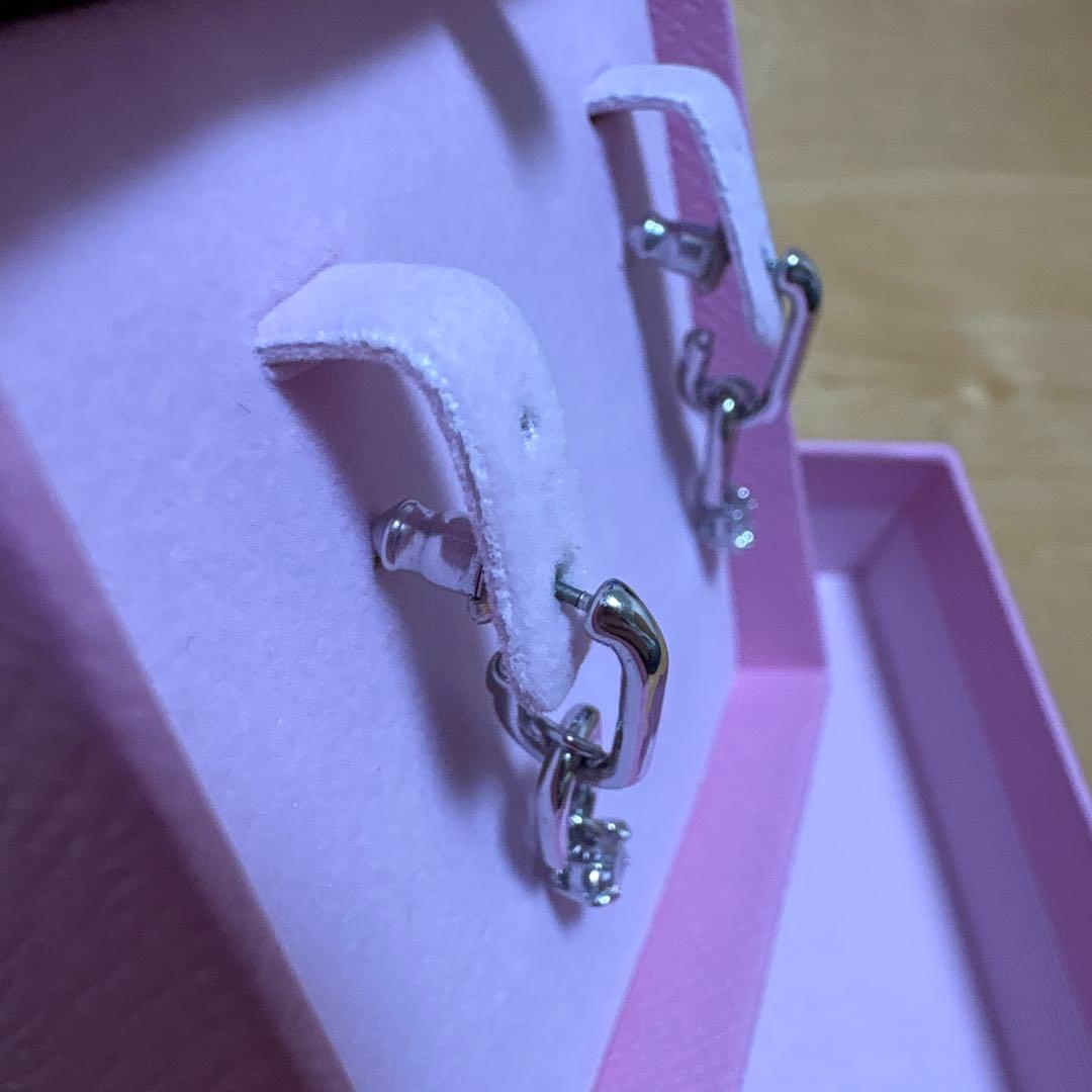 スワロフスキー　Constella ドロップピアス