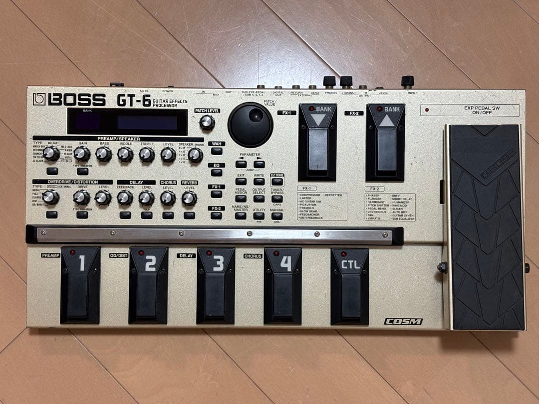 BOSS GT-6 マルチエフェクター