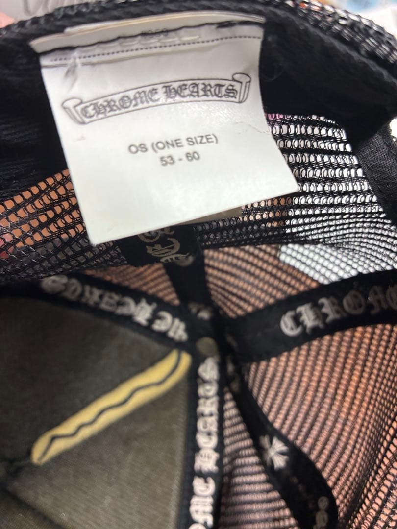 CHROME HEARTS クロムハーツ ブラック キャップ 帽子 正規品