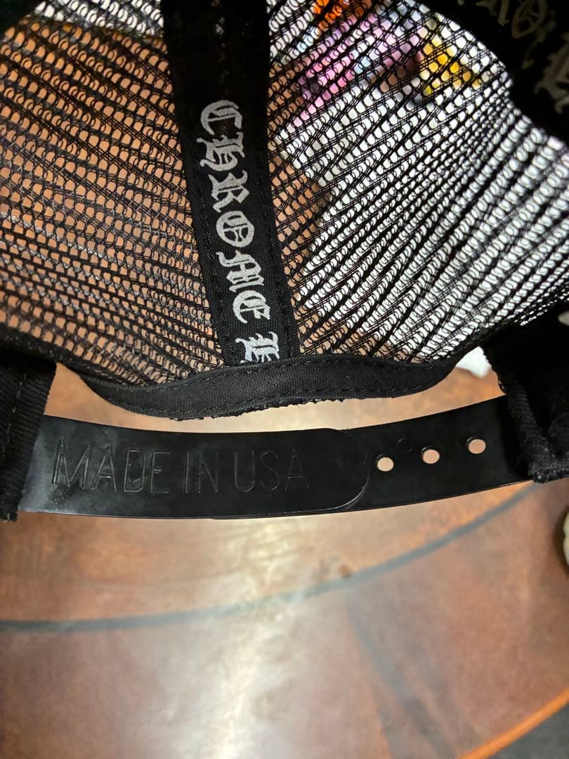 CHROME HEARTS クロムハーツ ブラック キャップ 帽子 正規品