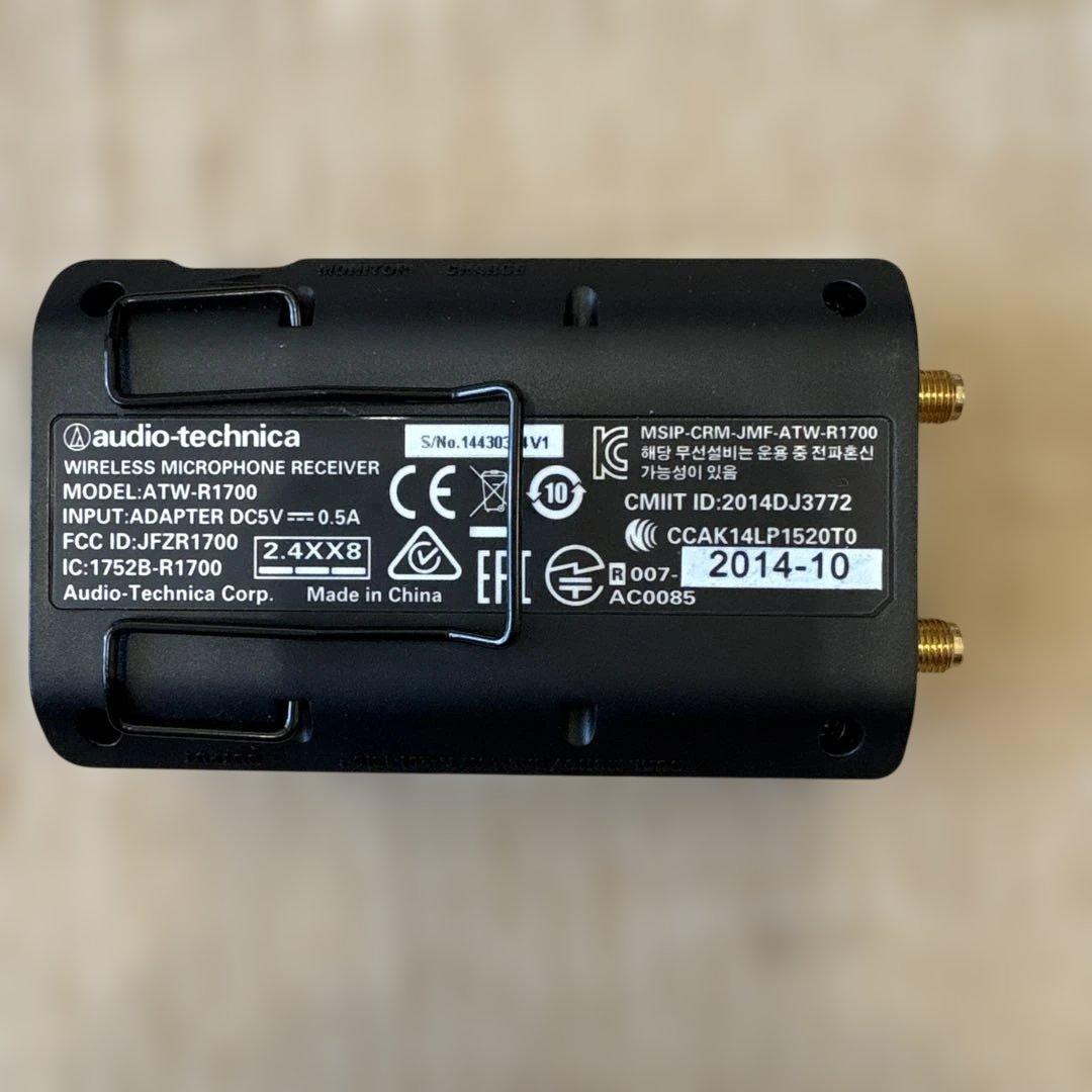 Y*i様 Audio-Technica ATW-R1700 ワイヤレスマイク受信