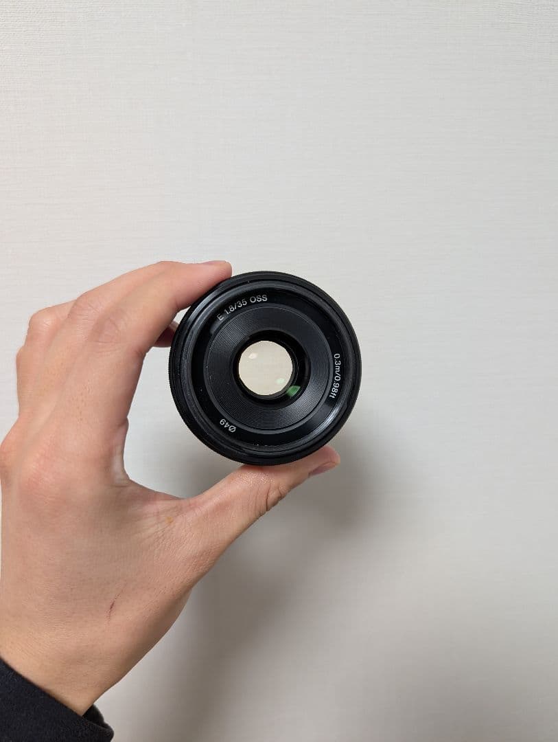 【レンズ曇り】SONY 単焦点レンズ E 35mm F1.8 SEL35F18