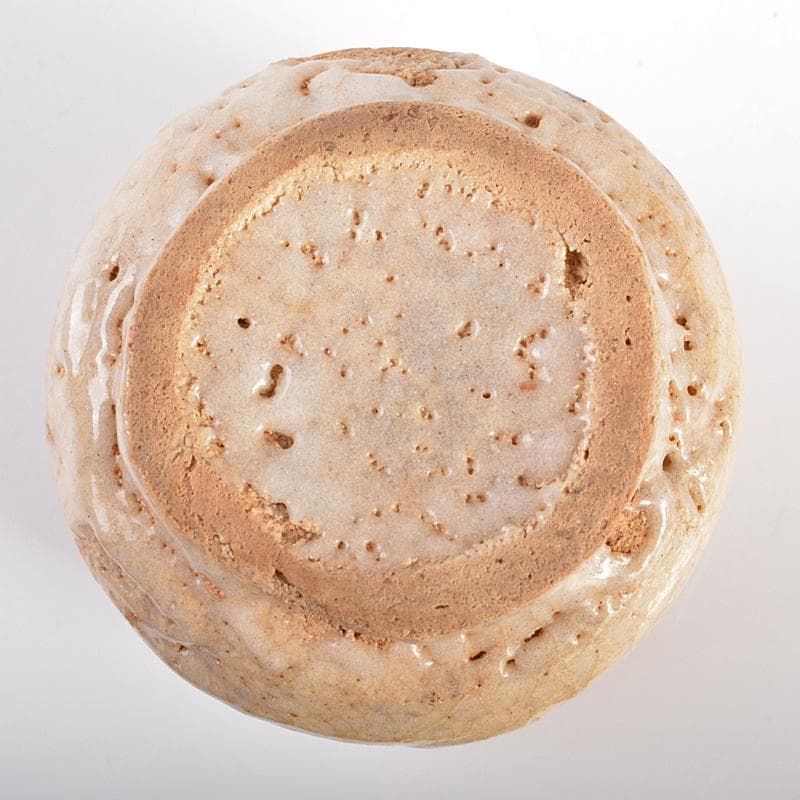 唐津焼　古唐津　帆柱窯　絵唐津　盃　仕覆付　時代箱付　C　R7522