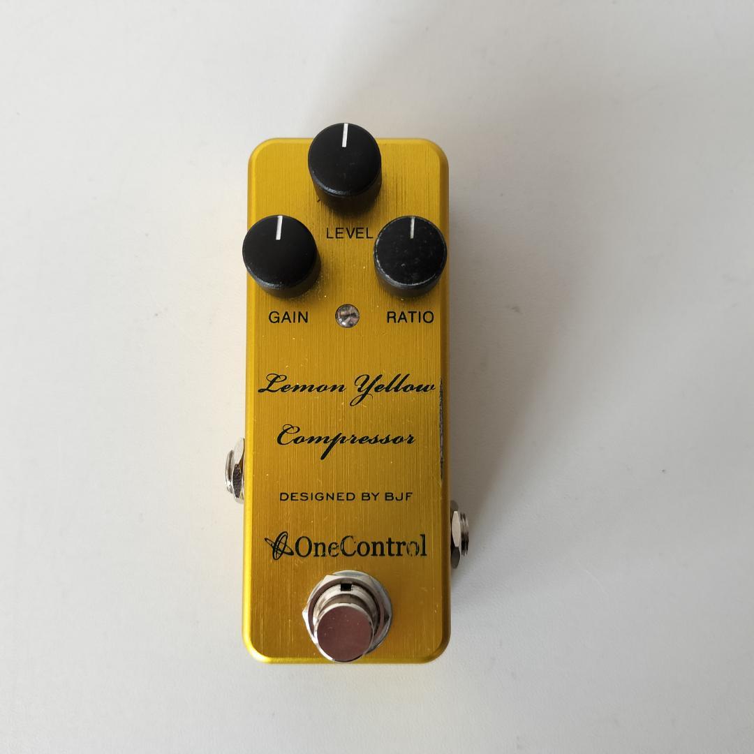ギター One Control Lemon Yellow Compressor