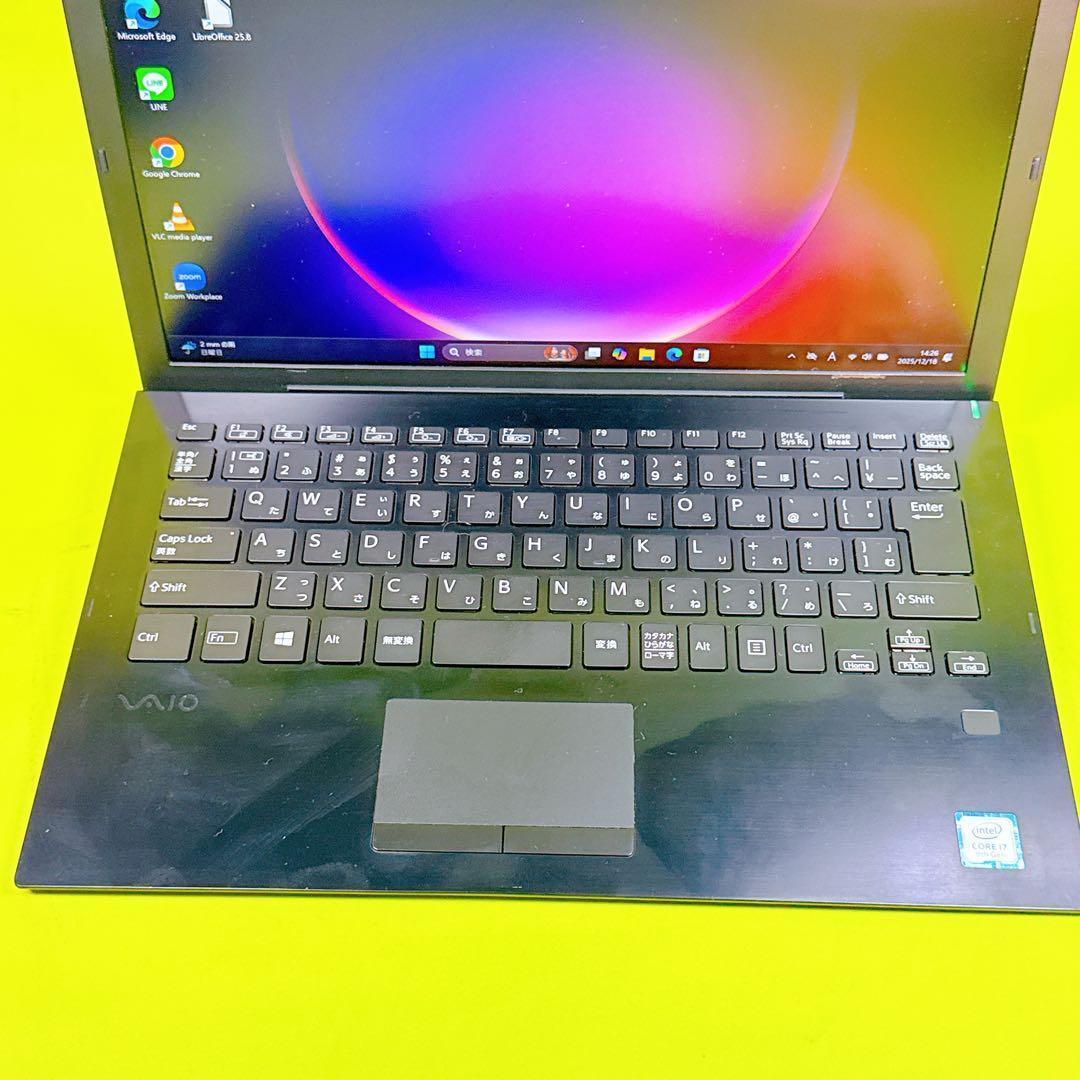 極速i7⭐️SSD 16GB Windows11⭐️8世代ノートパソコン カメラ