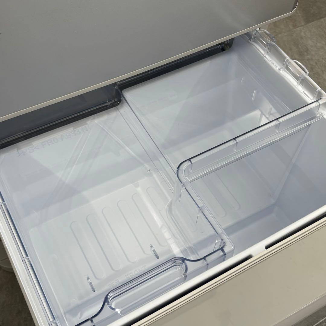 引取限定 札幌SHARP 3ドア冷蔵庫 350L 2023年製 SJ-W358K