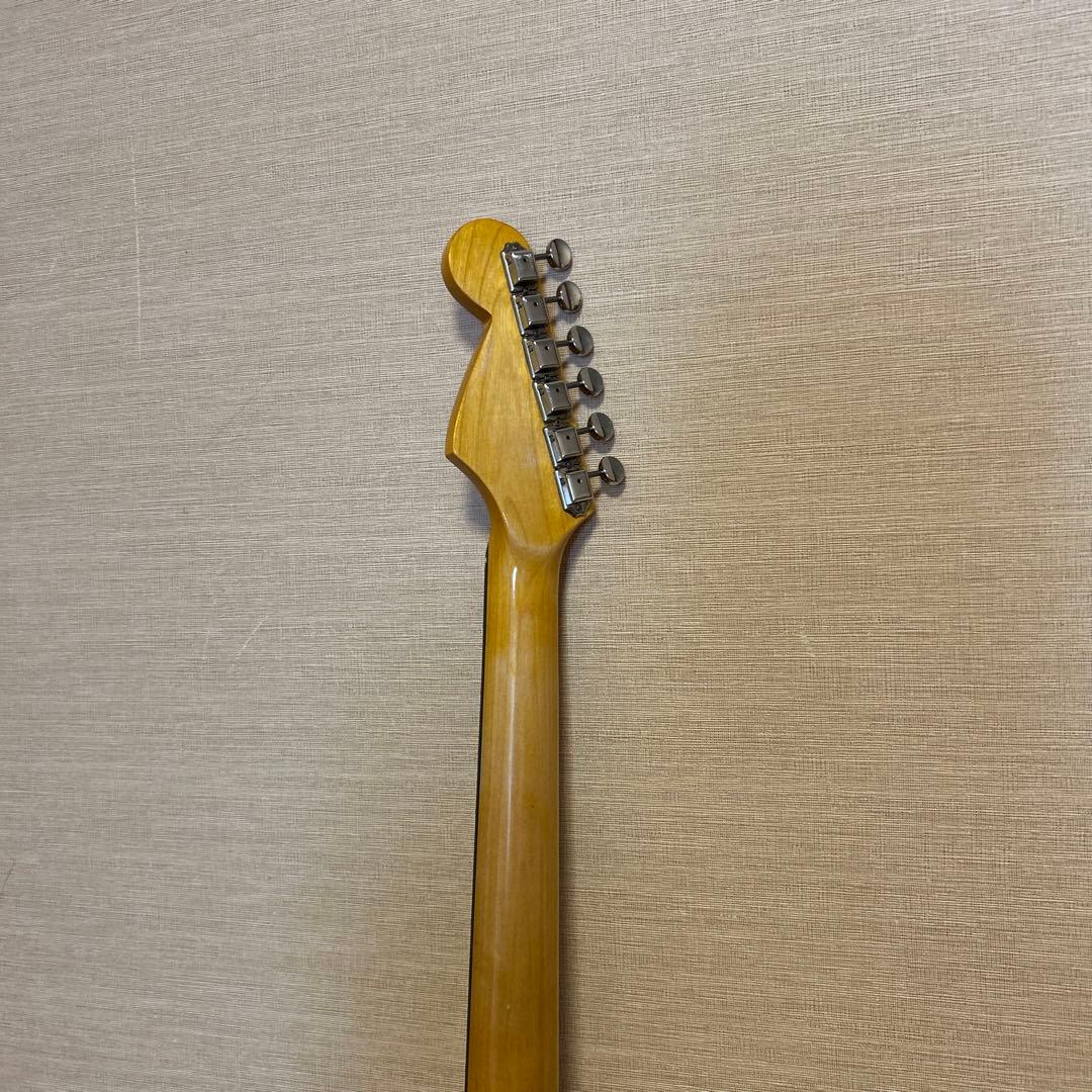 エレキギター グリーン/ホワイト