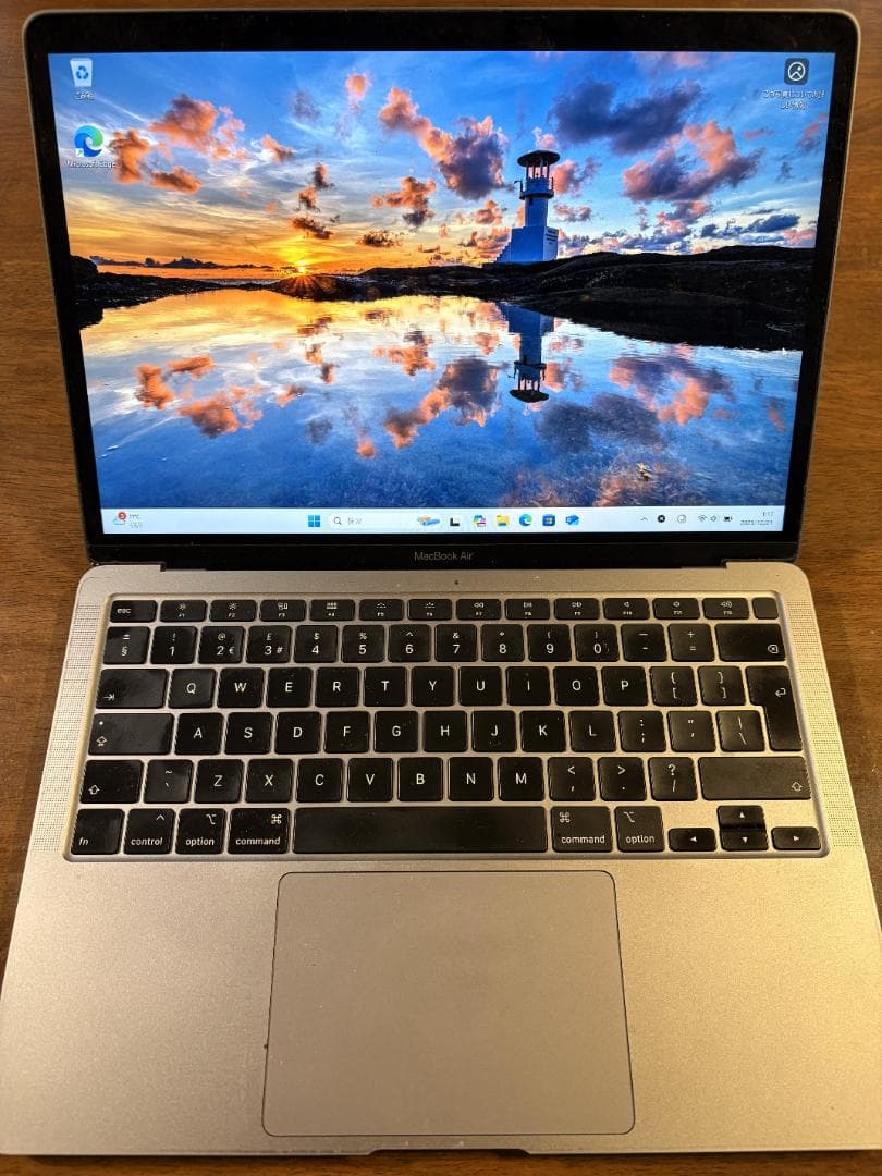 Intel MacBookAir2020、16GB、2TB,Win11 25H2